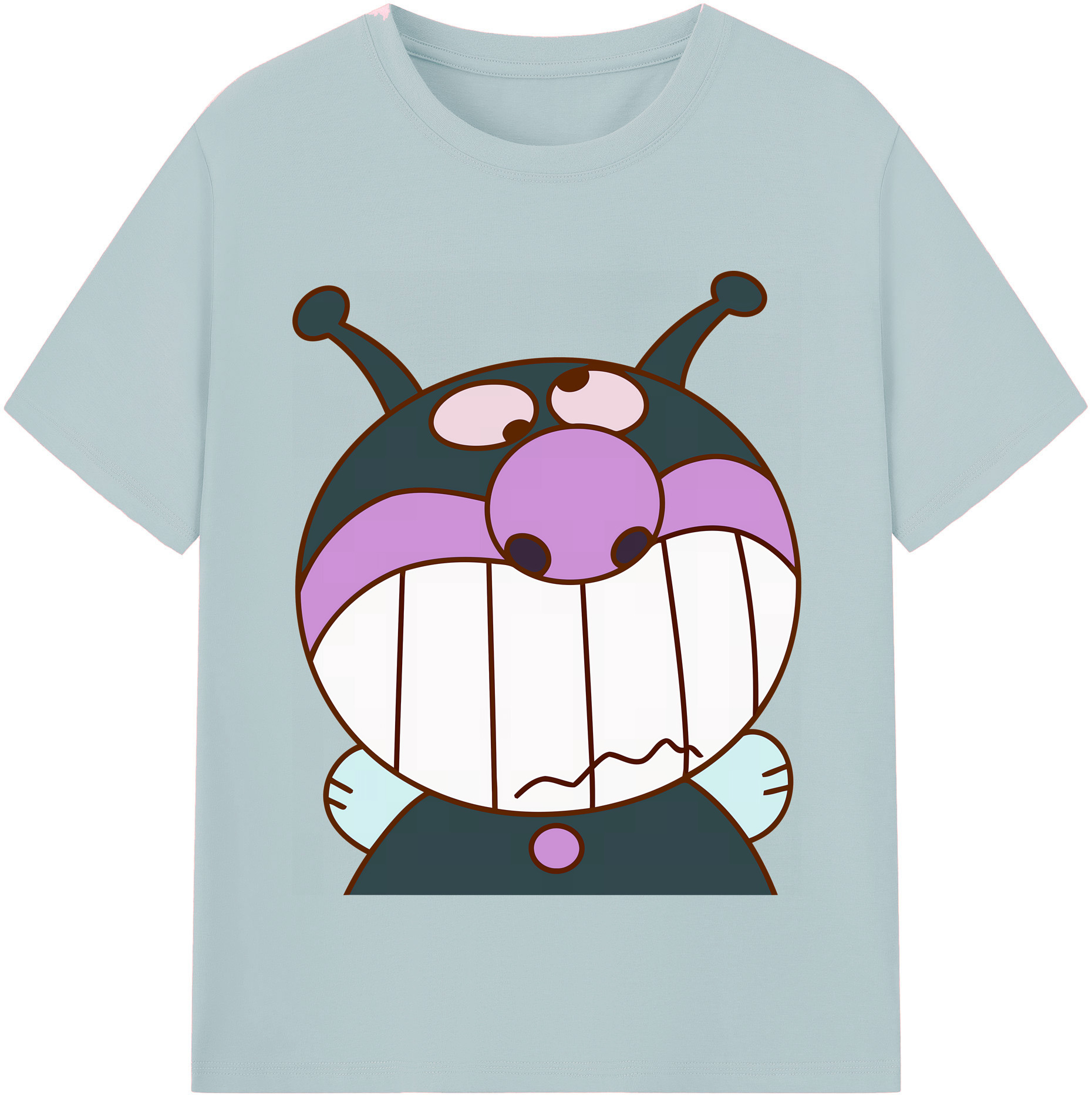 （画像用） アンパンマン Anpanman 綿100％半袖Tシャツ（フロントプリント）